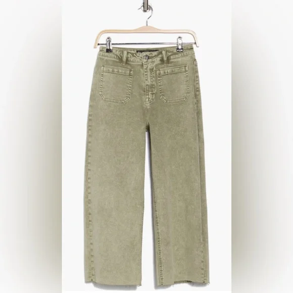 Vigoss “Dylan” Raw Edge Wide Leg Jeans. Size 29 - Picture 3 of 15